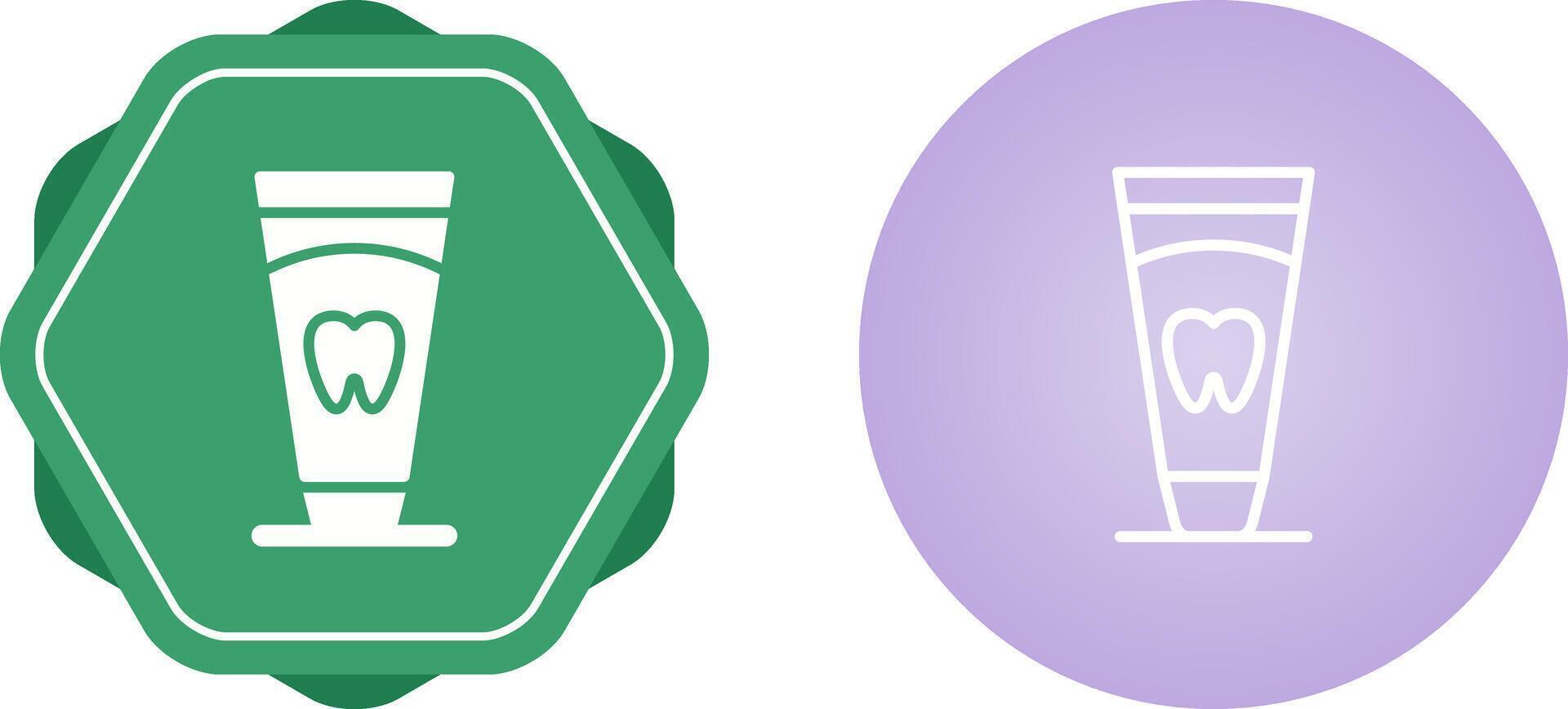 Toothpaste Vector Icon
