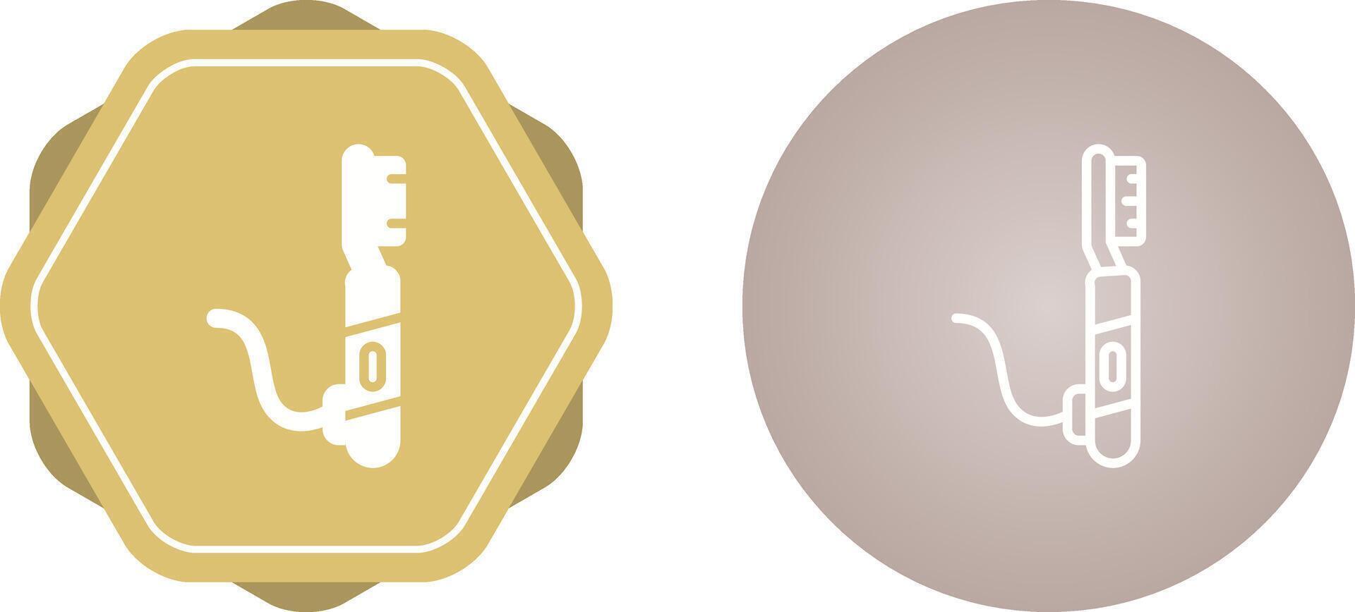 Electric Toothbrush Vector Icon