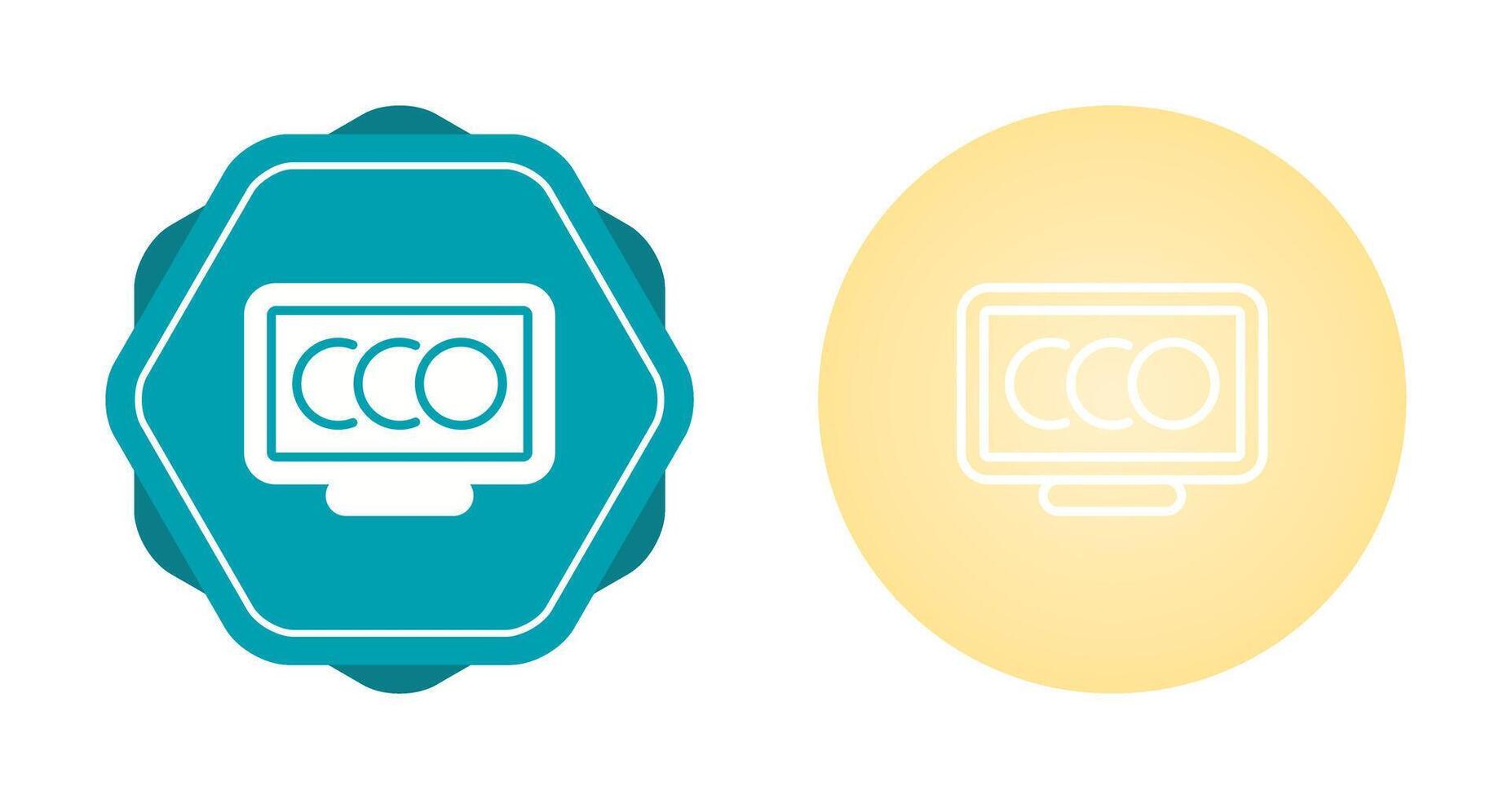 Desktop Computer Vector Icon