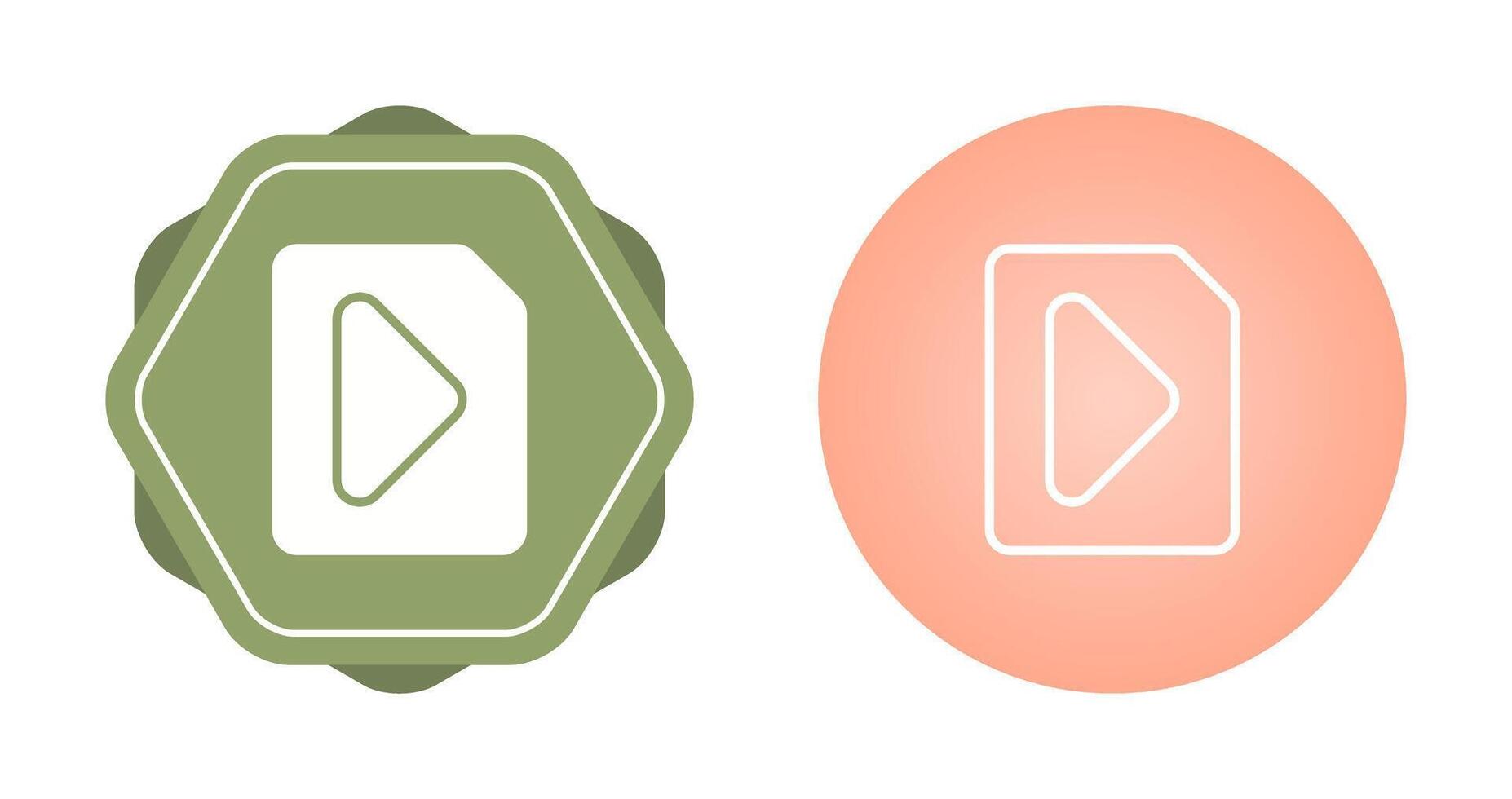 Video File Vector Icon