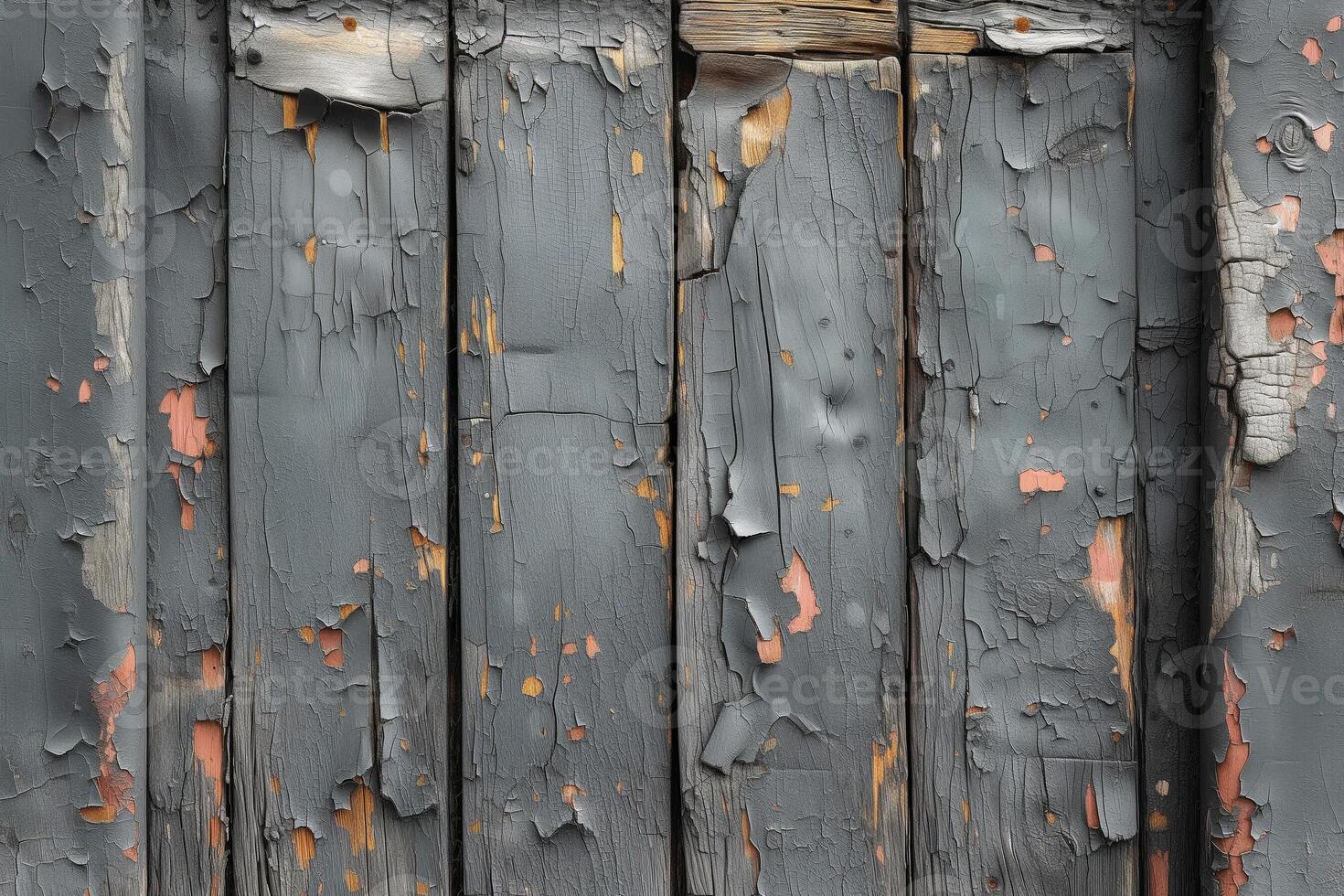 AI generated Aged Wooden Surface with Grunge Texture photo