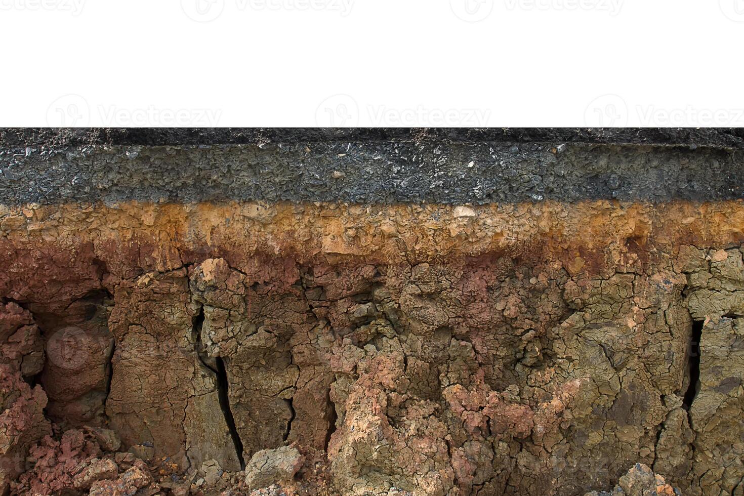 The layers of road. photo