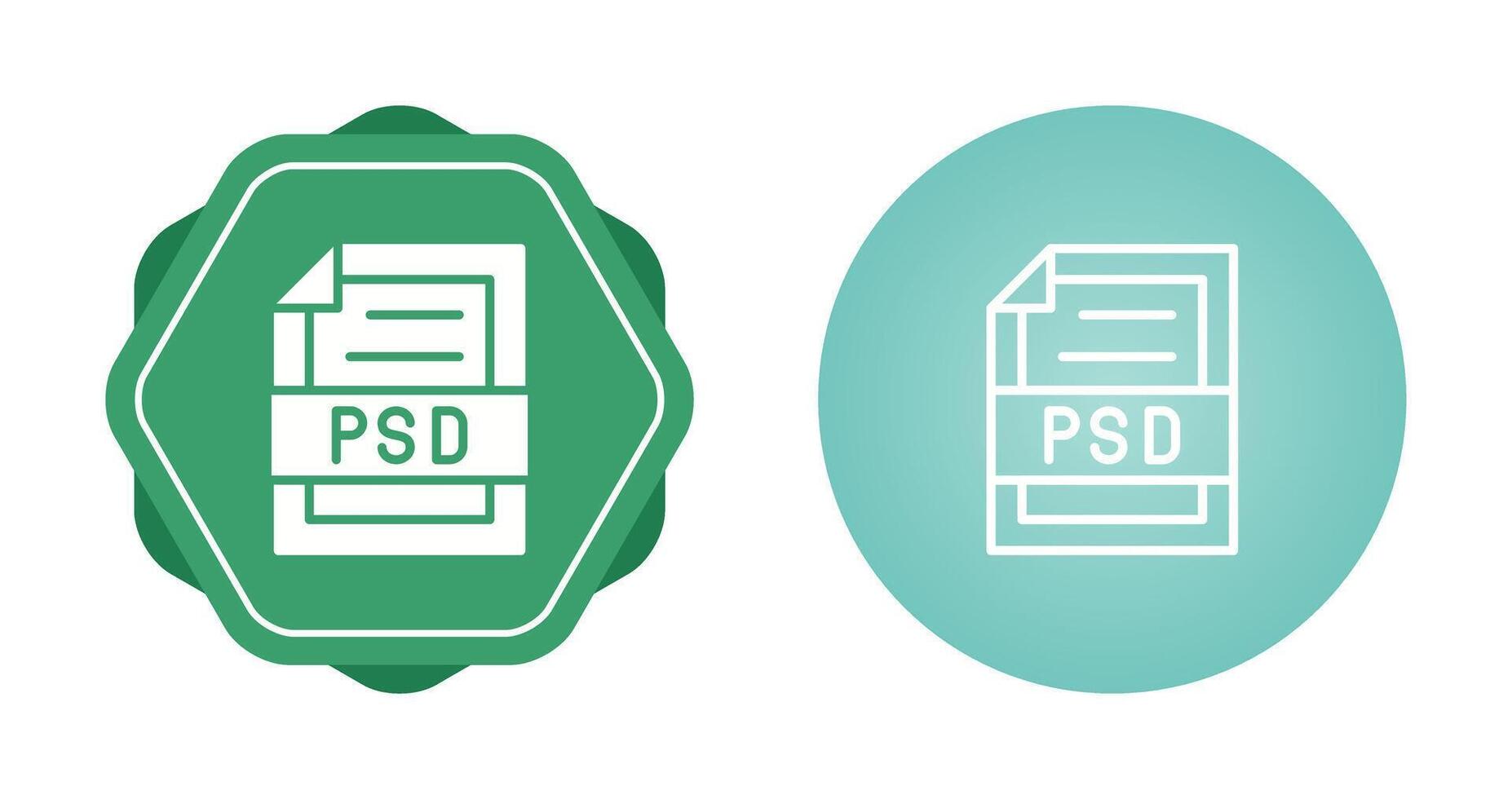 psd archivo vector icono