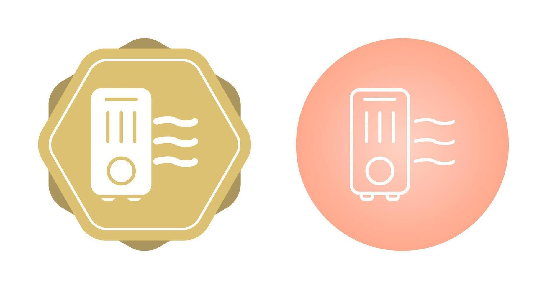 Portable Air Purifier Vector Icon