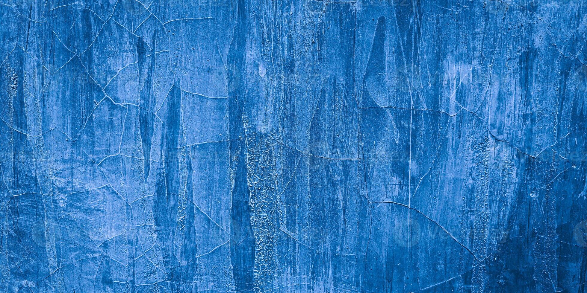 Texture abstract blue wall background photo