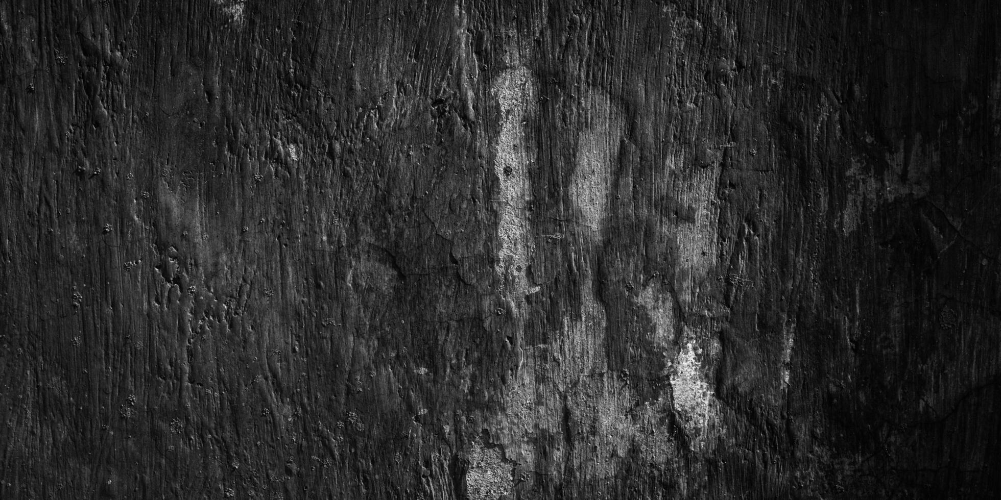 Texture abstract black grungy wall background photo