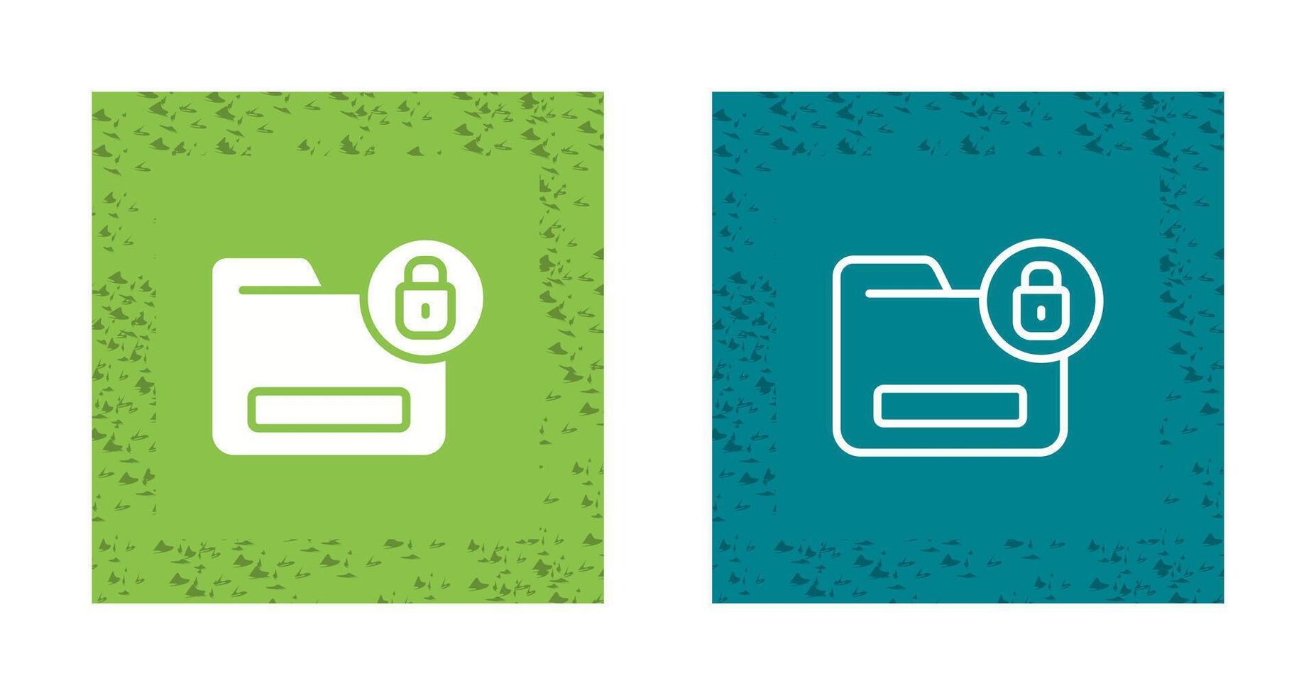Document Encryption Vector Icon