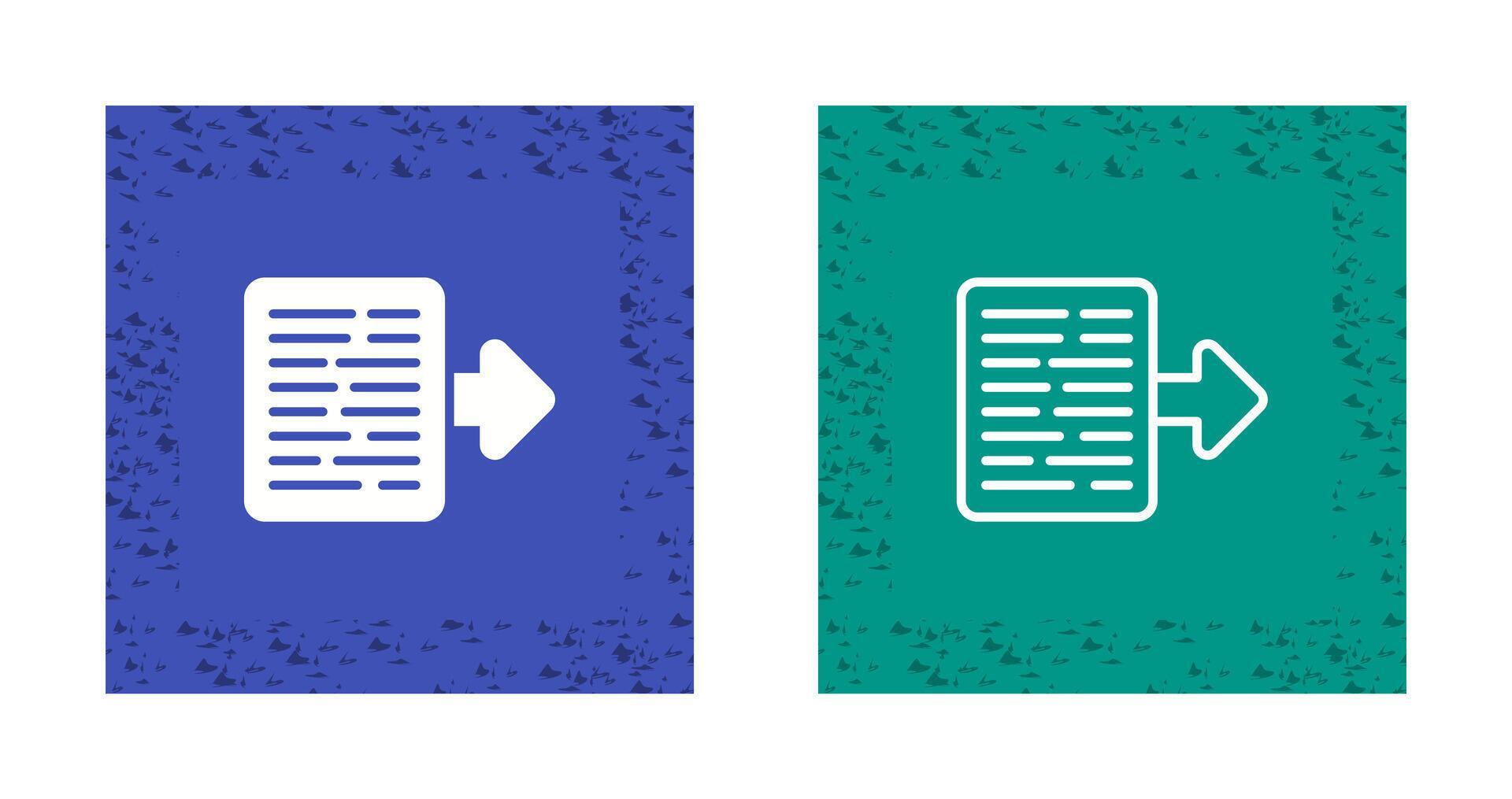 Document Export Vector Icon 39002423 Vector Art at Vecteezy