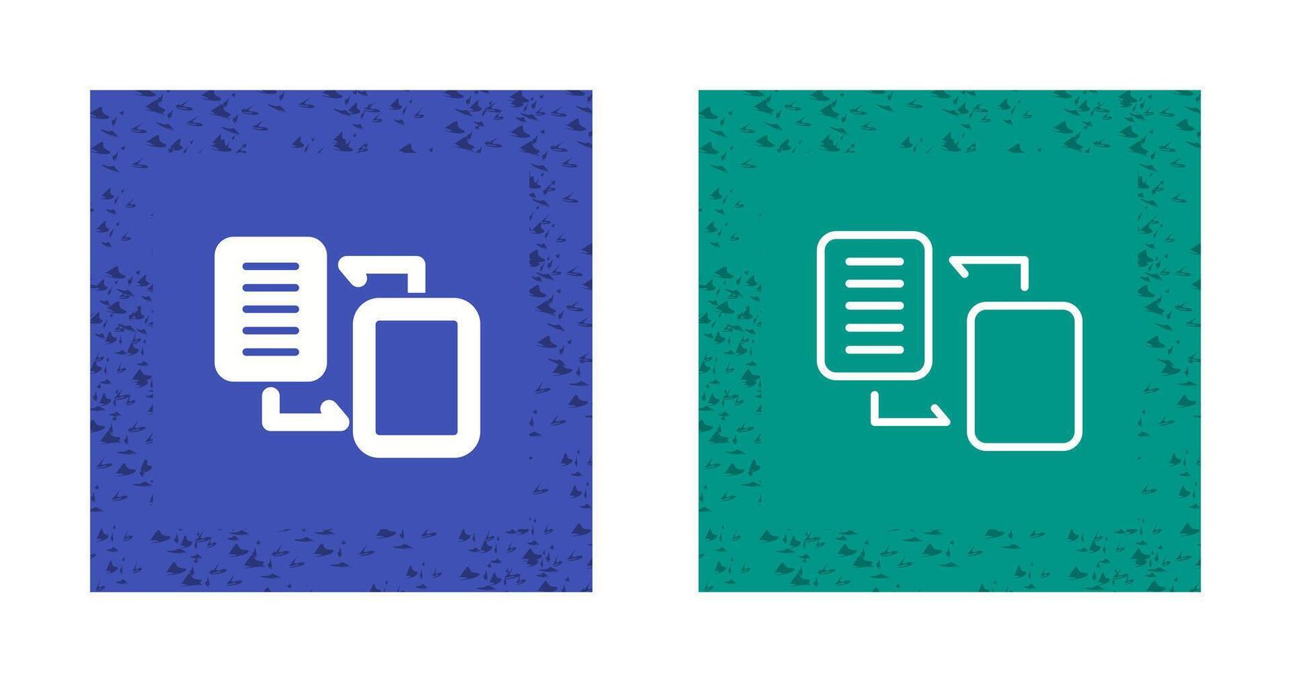 Document Migration Vector Icon