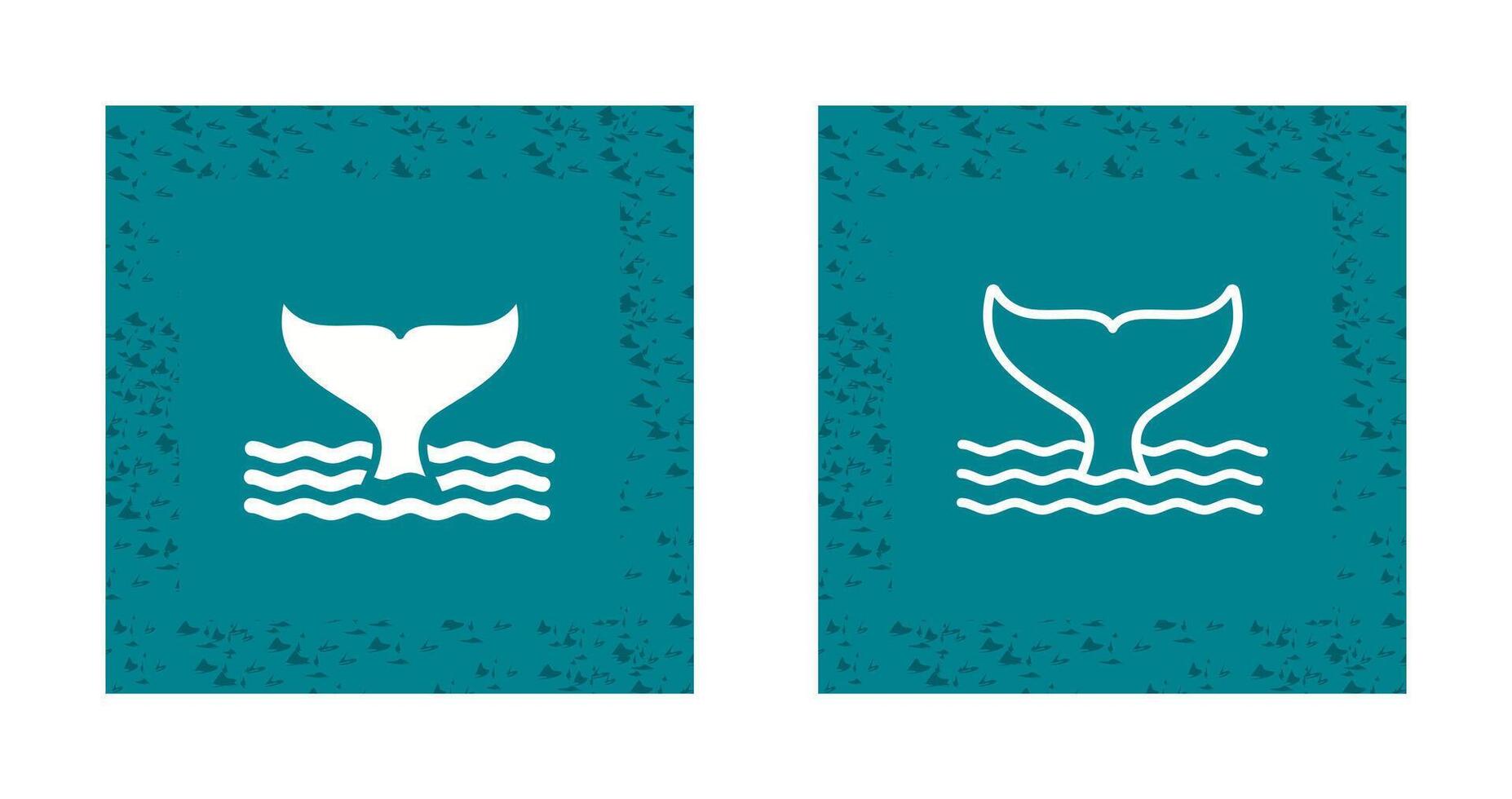 icono de vector de ballena