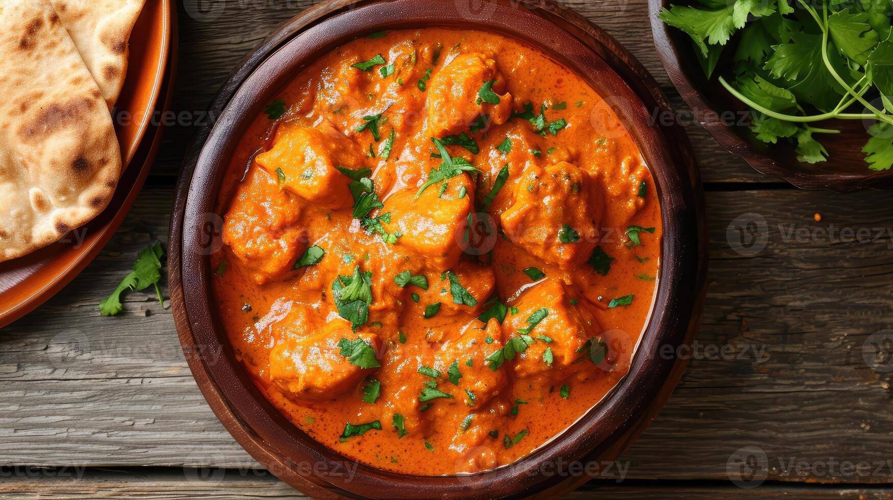 AI generated Chicken Tikka Masala photo