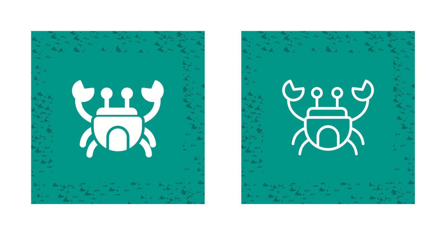 Crab Vector Icon