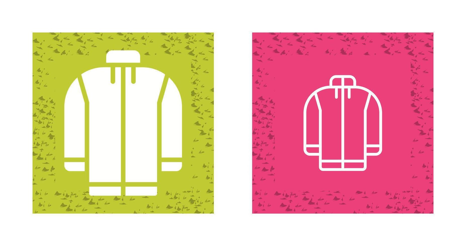 Fleece jacket Vector Icon