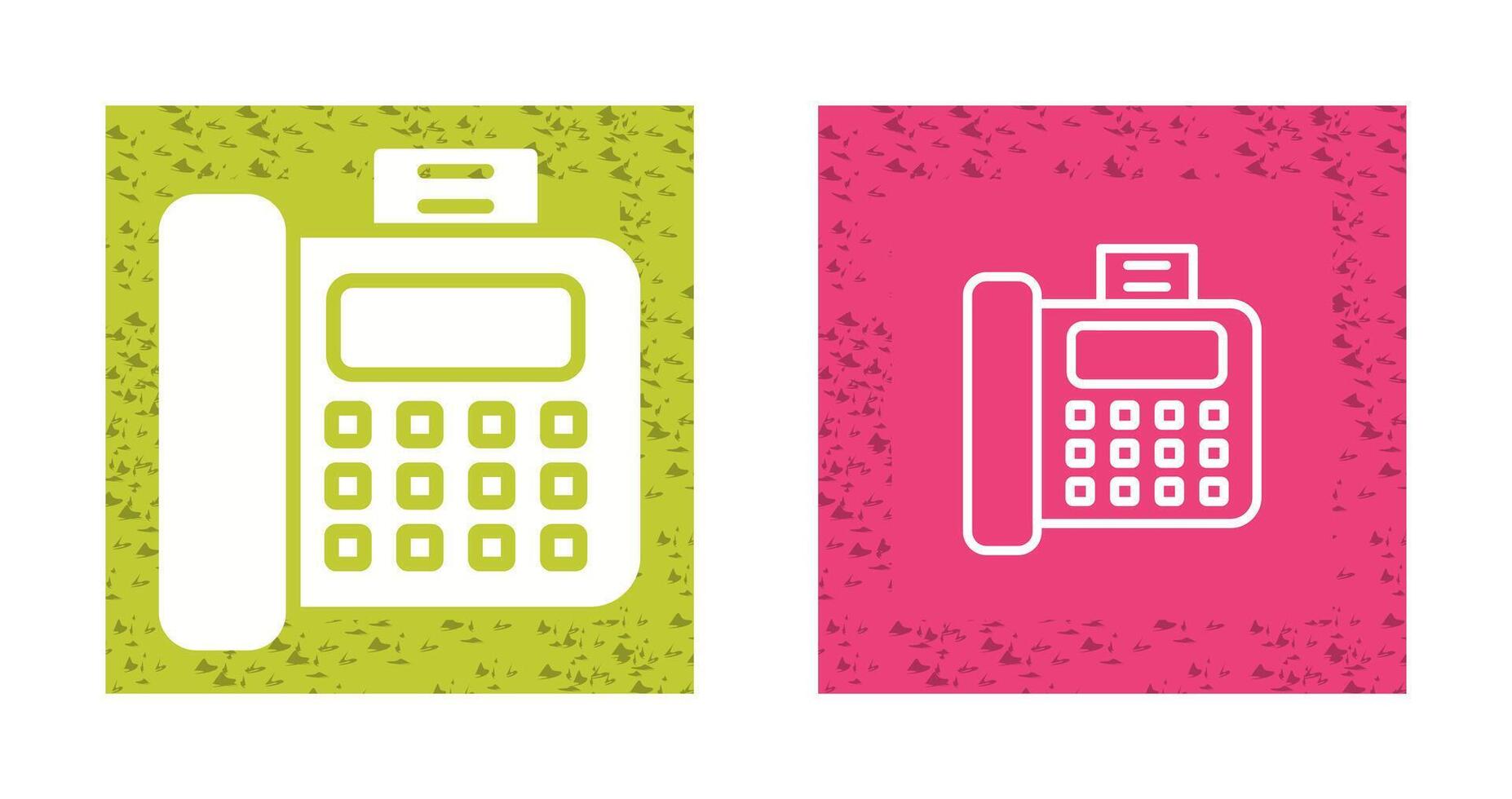 Fax Machine Vector Icon