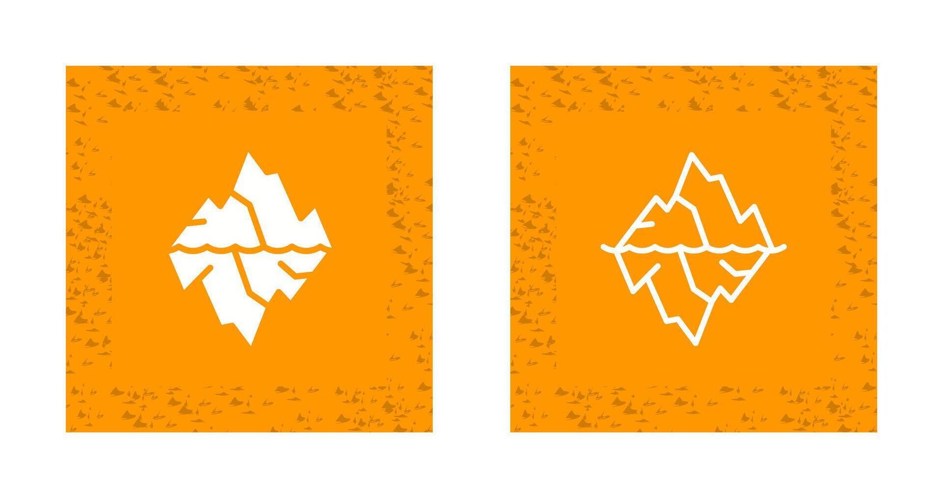 Glacier Vector Icon