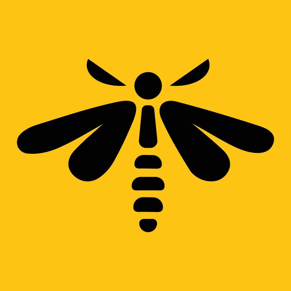 Honey bee Icon vector