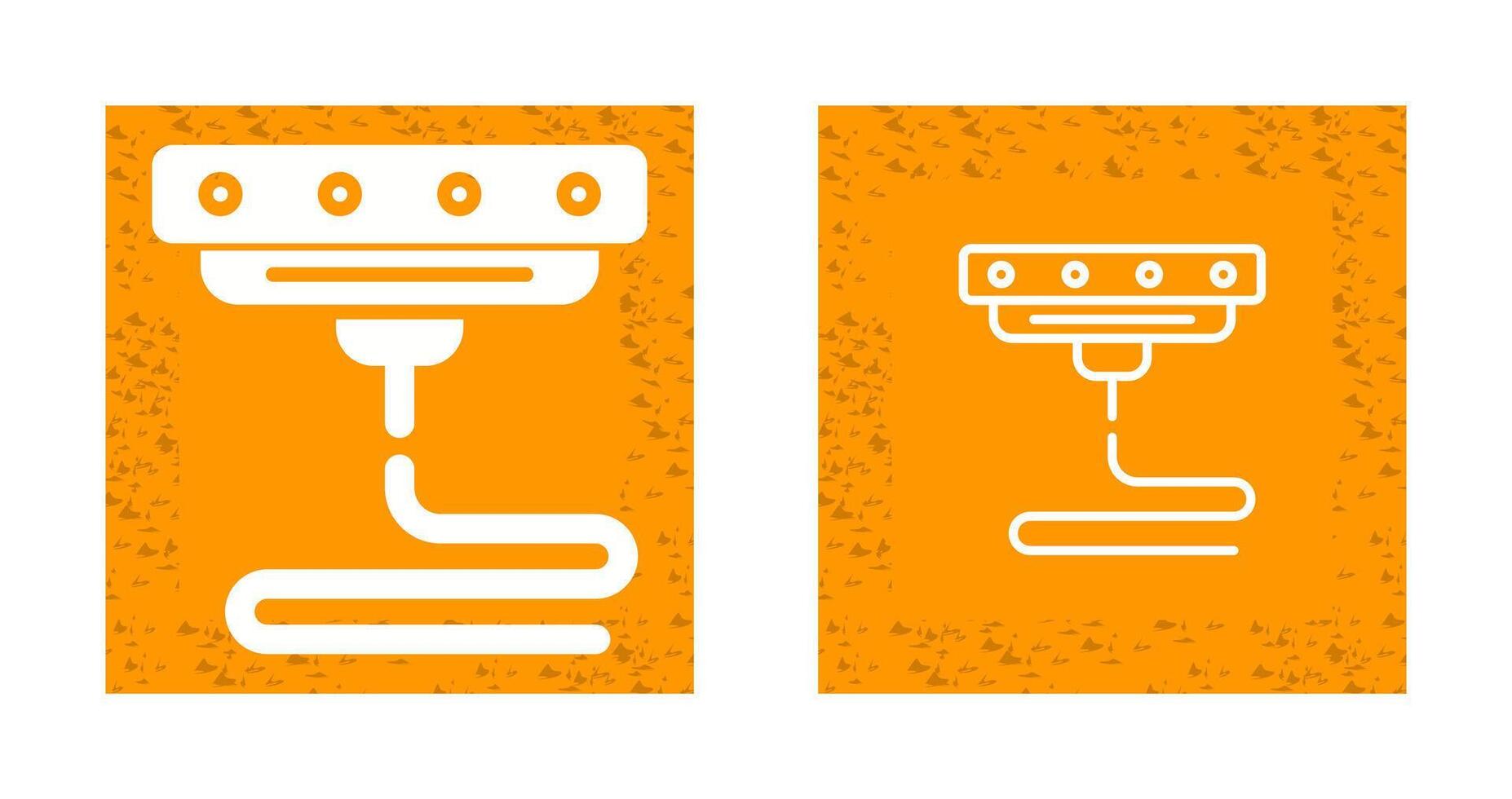 3D Printer Vector Icon