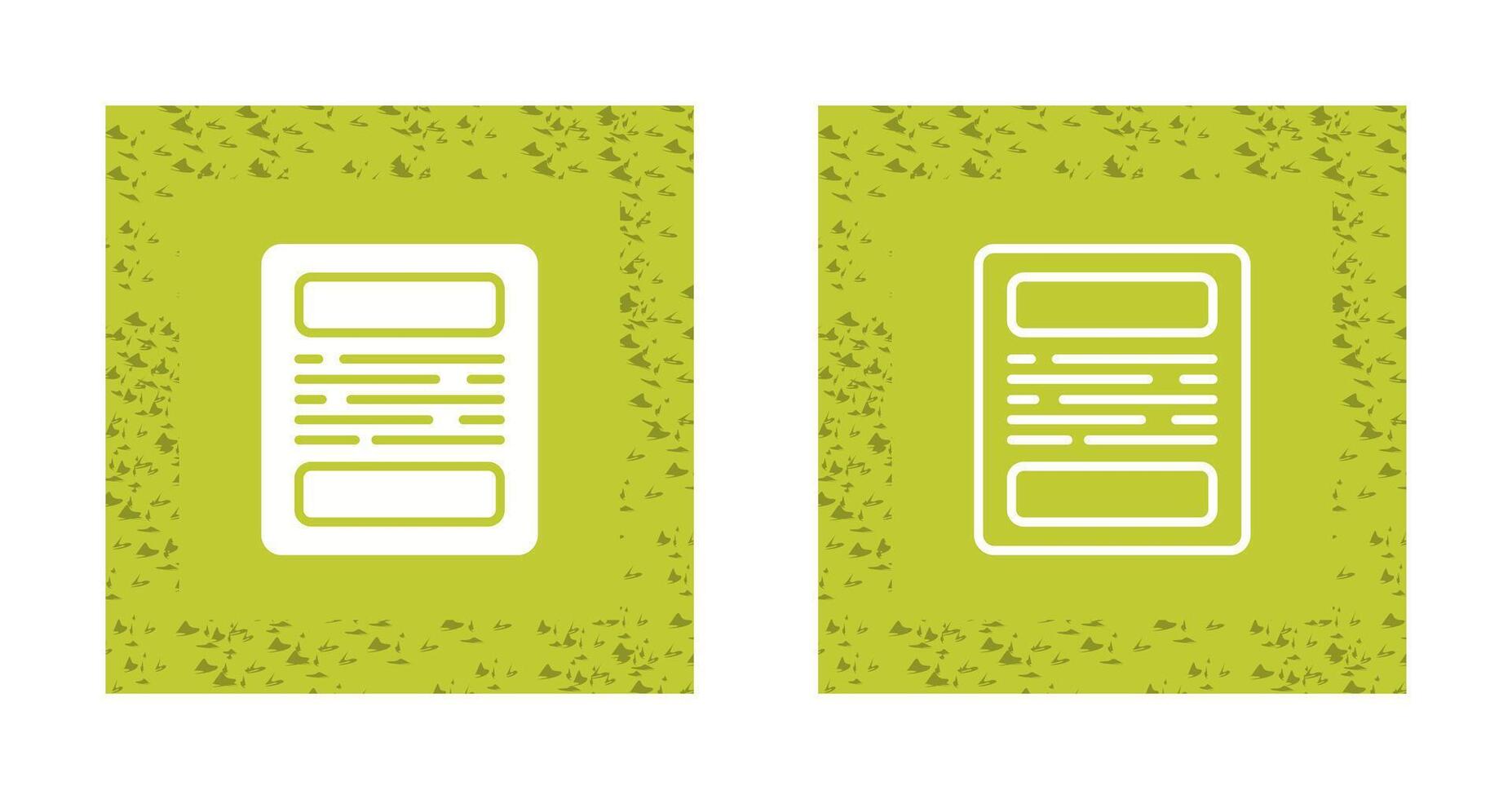 Document Vector Icon