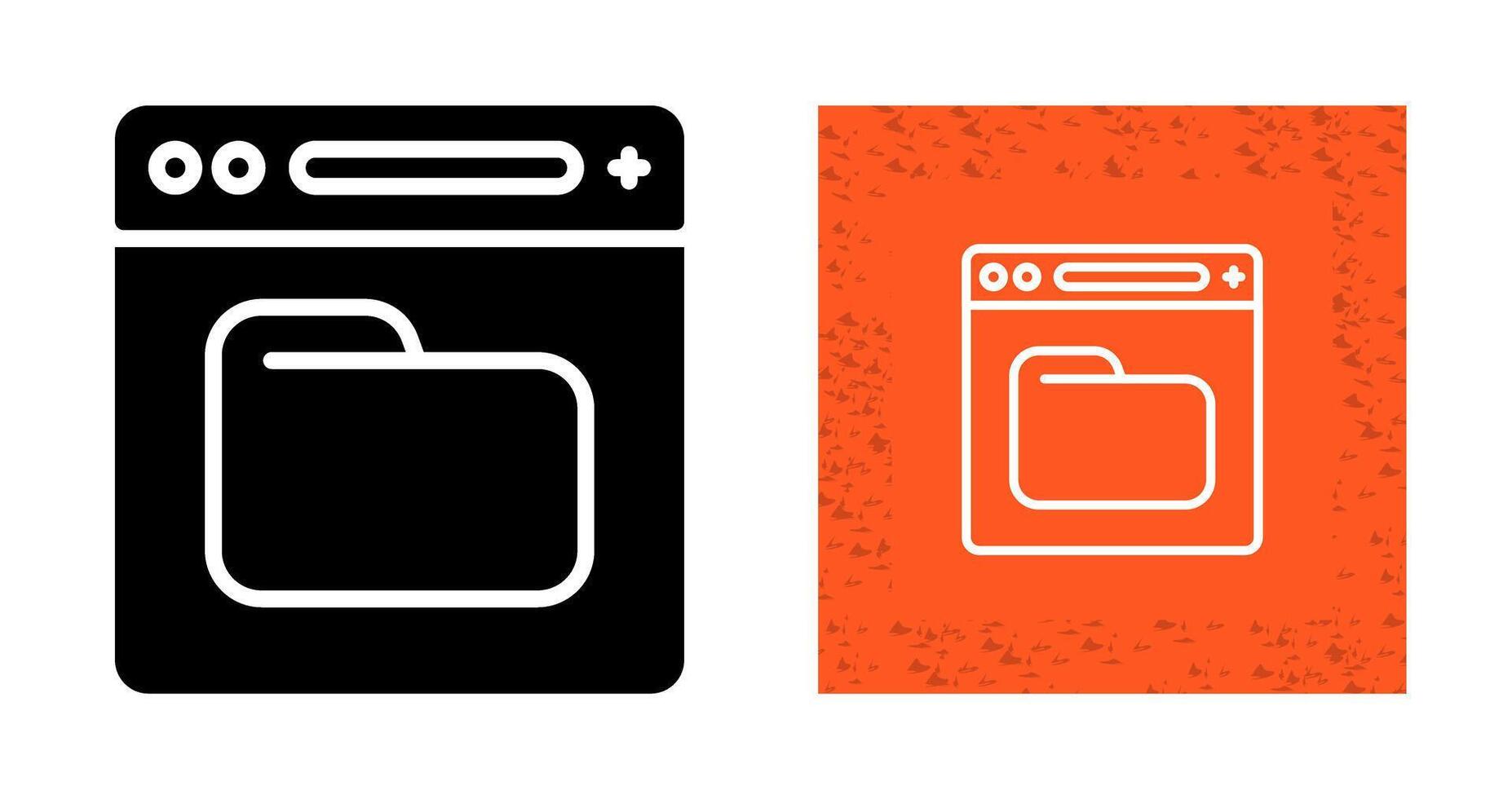 Browser Vector Icon