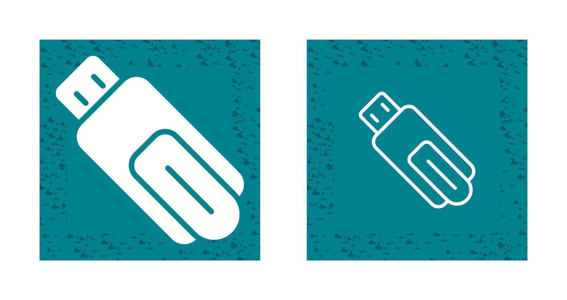 icono de vector de unidad flash usb