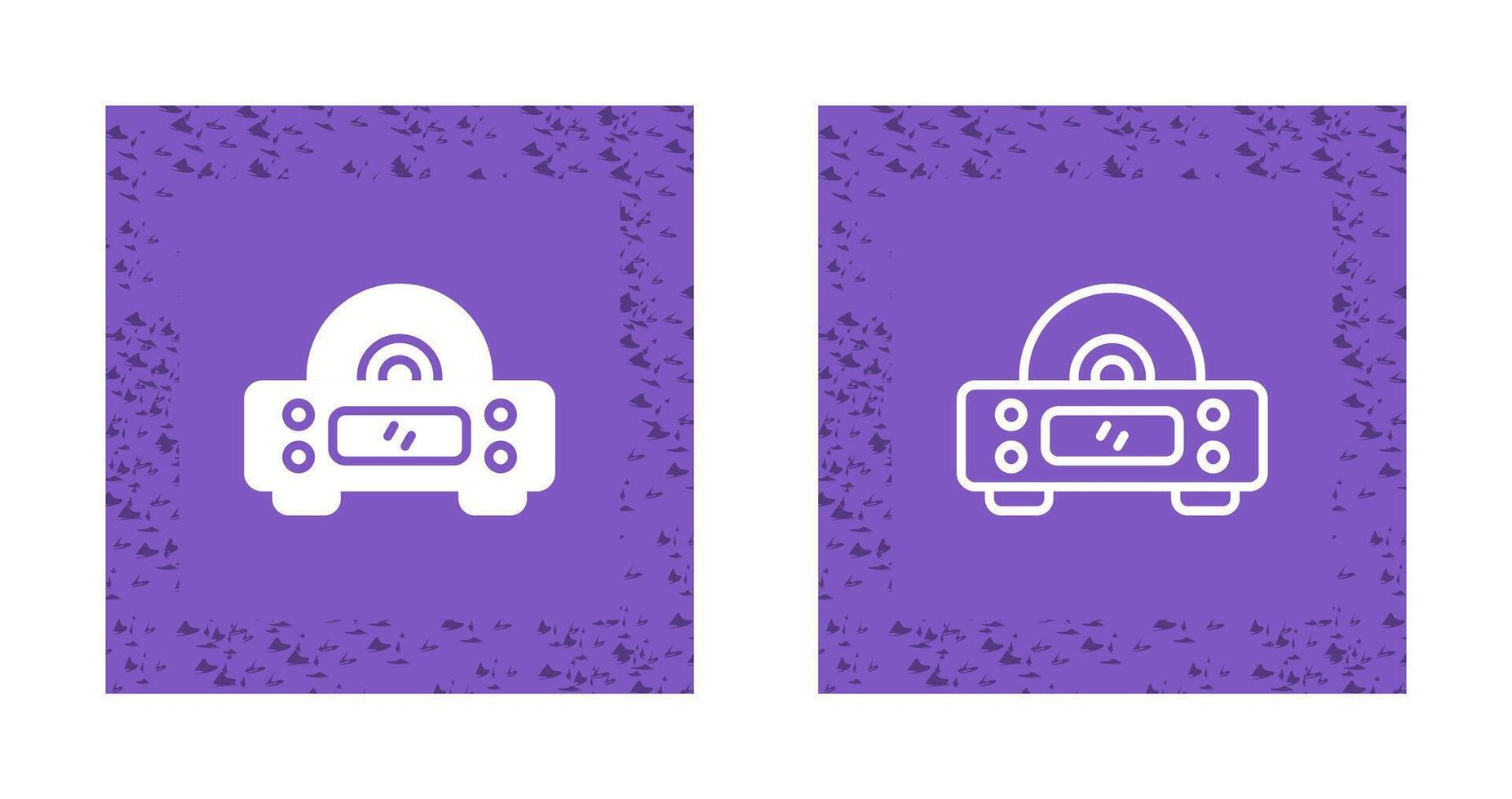 Cd Player Vector Icon