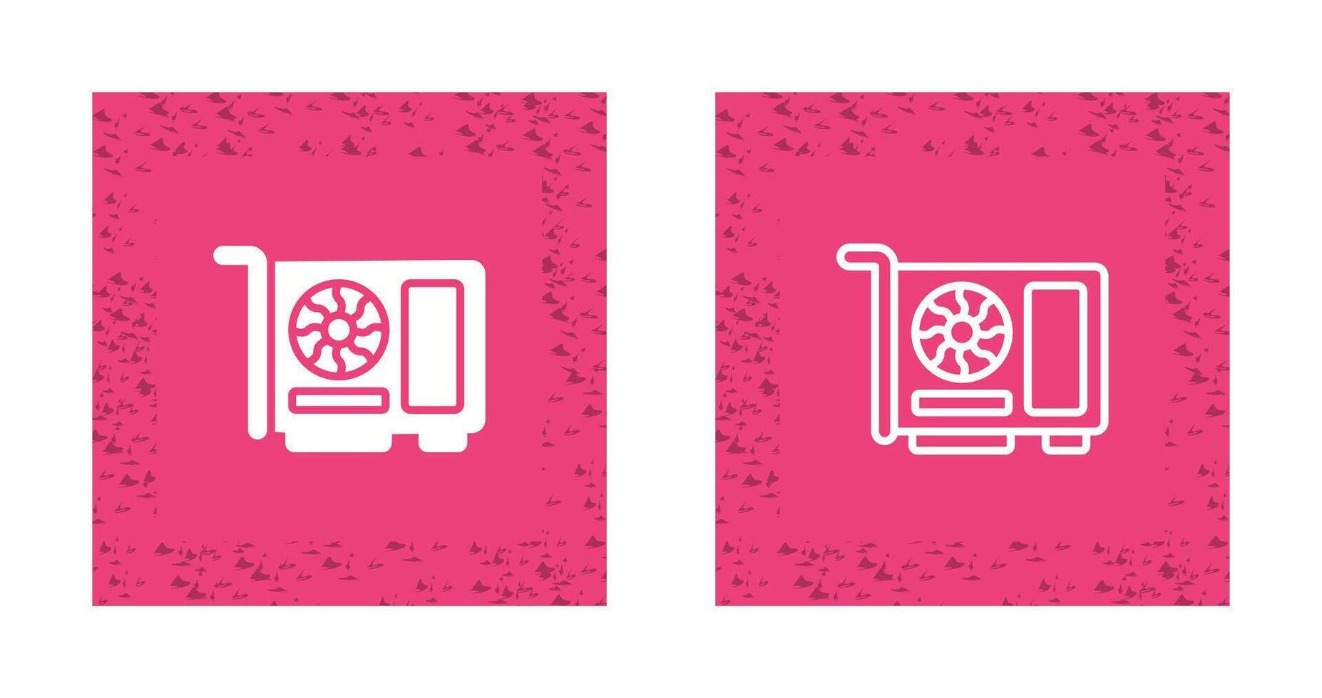 Graphic Card Vector Icon