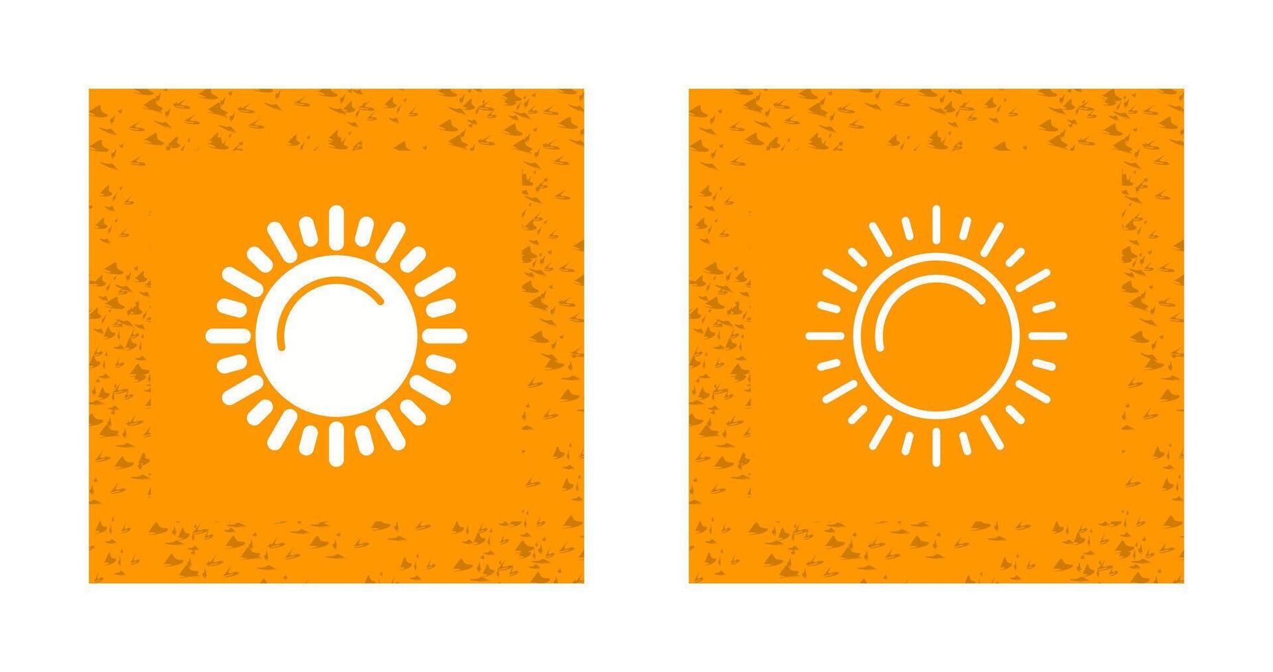 Sun Vector Icon
