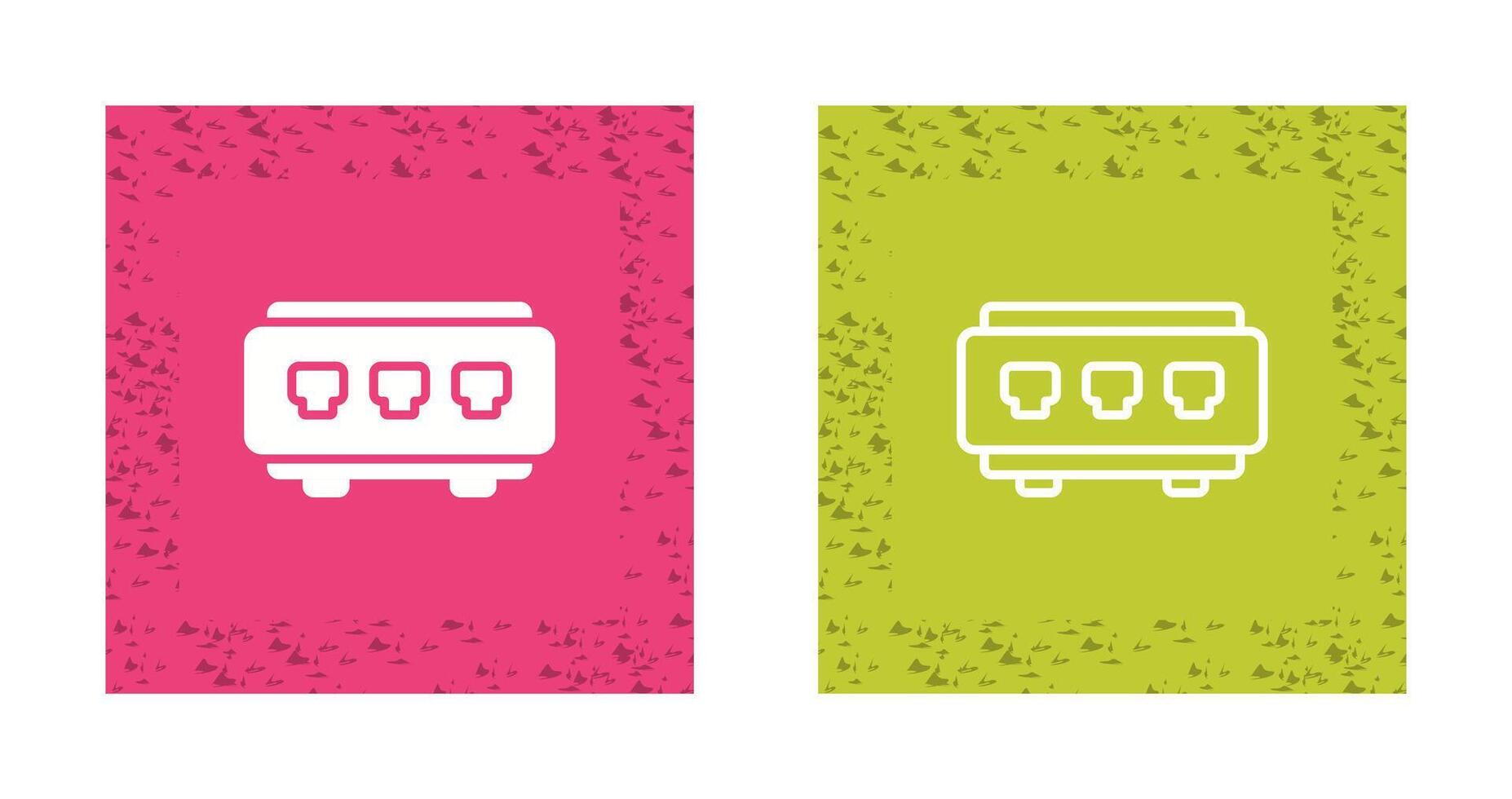 Network Switch Vector Icon