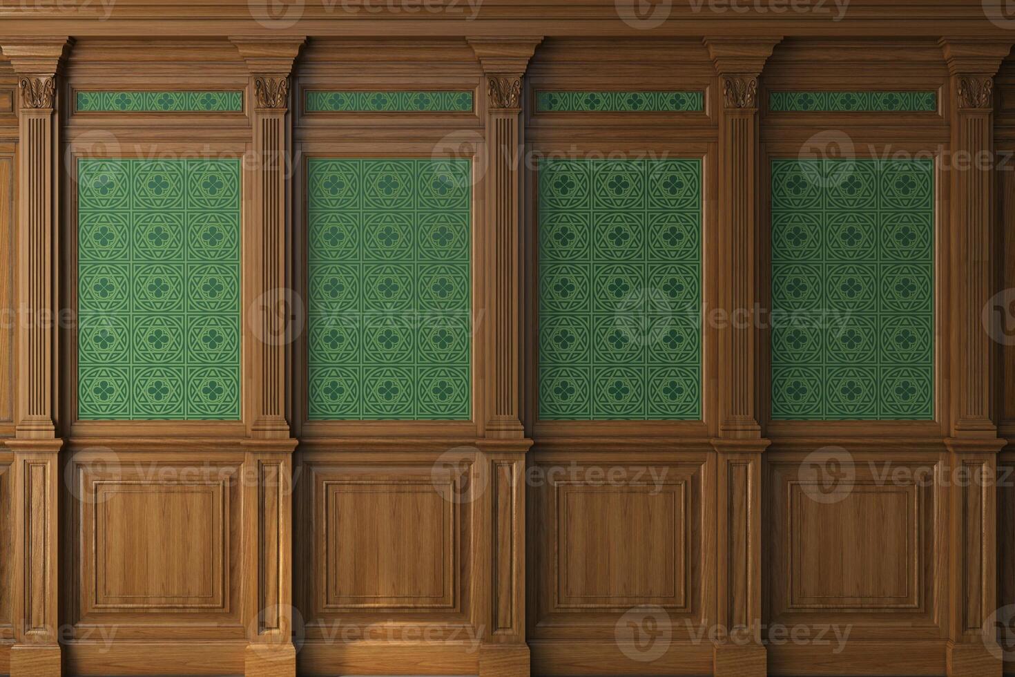 Cabinet wall background wood panels photo