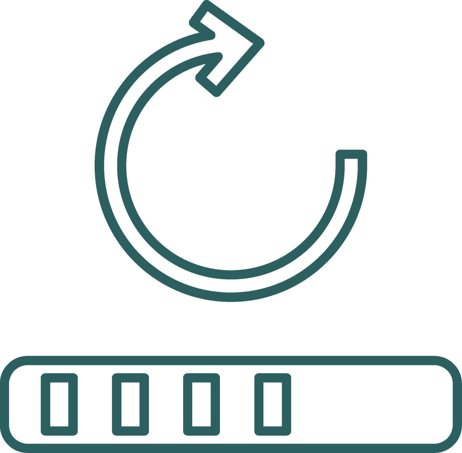 Loader Line Gradient Icon 39005018 Vector Art at Vecteezy