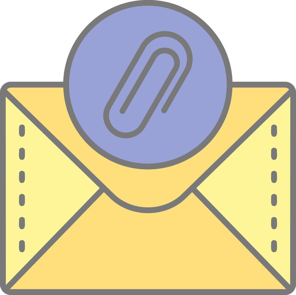 Clipper Line Filled Light Icon vector