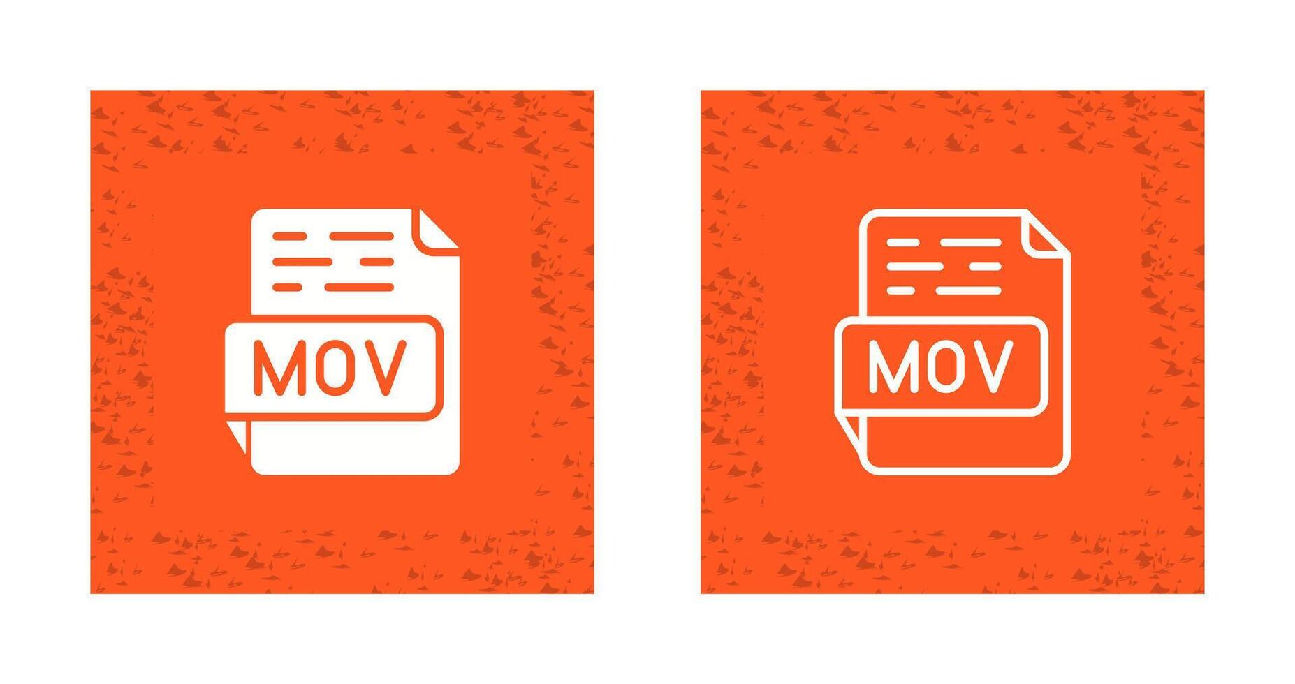 MOV Vector Icon