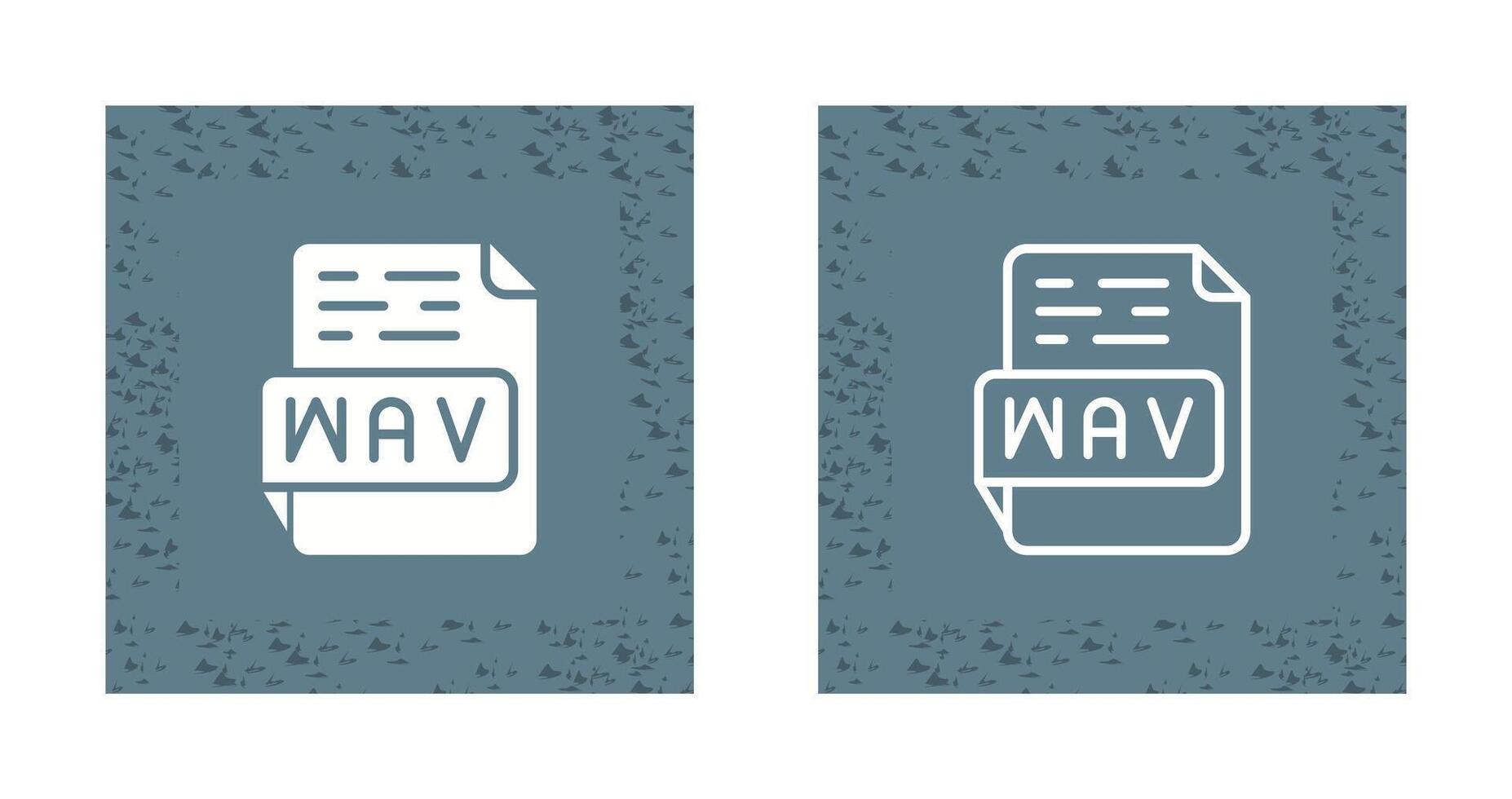 wav vector icono