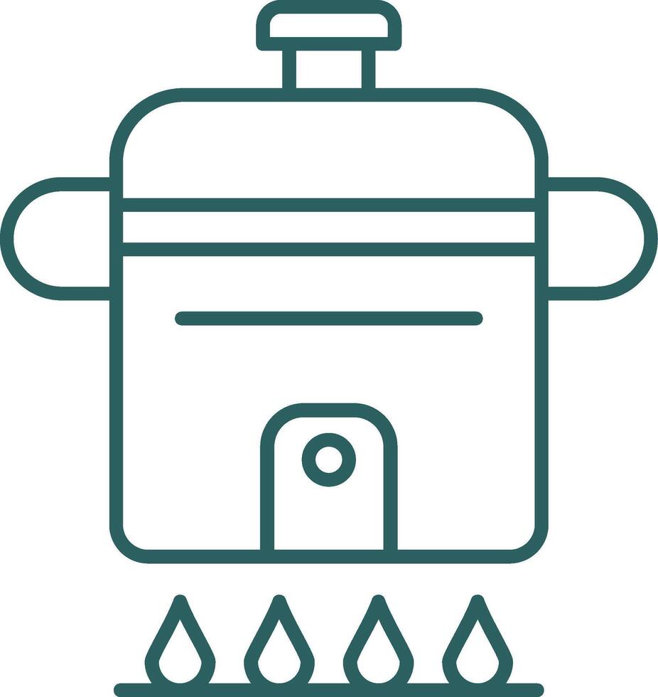 Cooking Line Gradient Icon vector