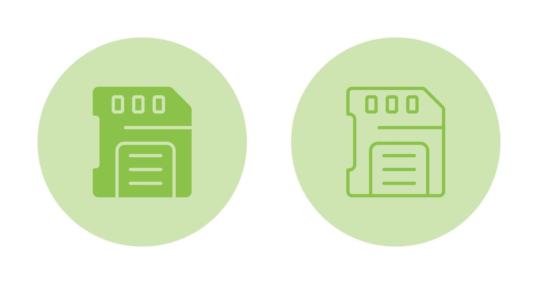 Sd Card Vector Icon