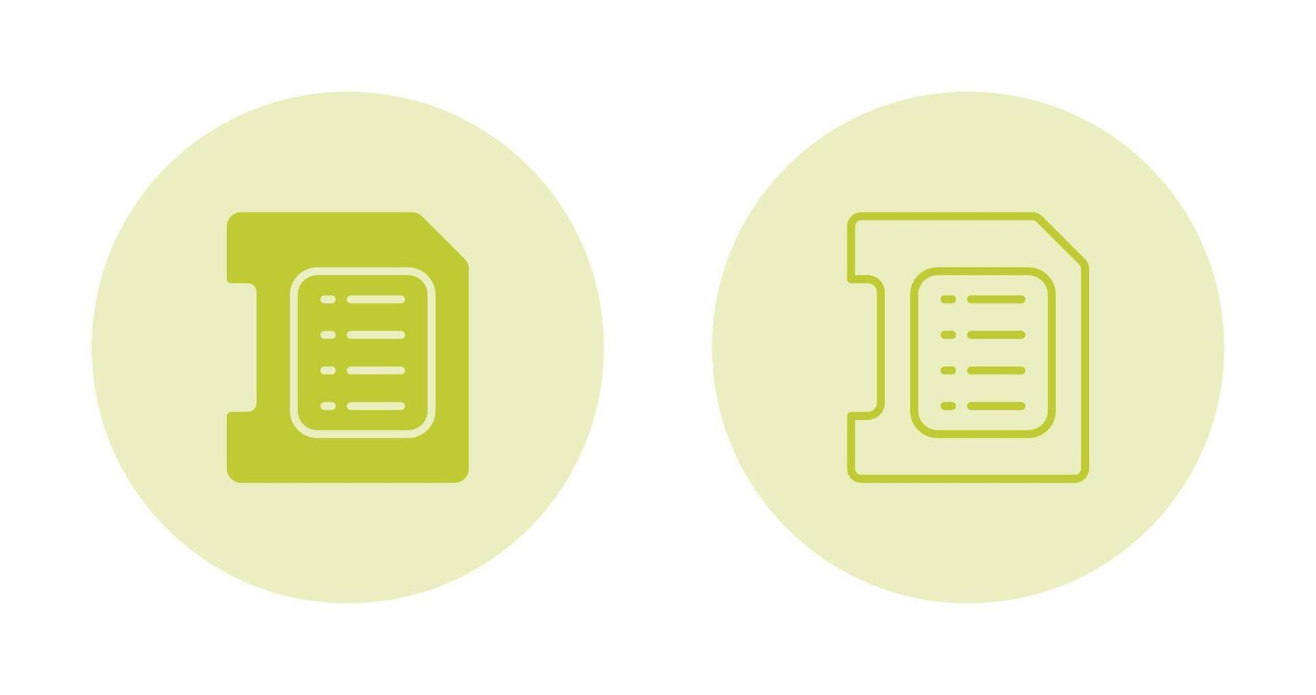 Sd Card Vector Icon