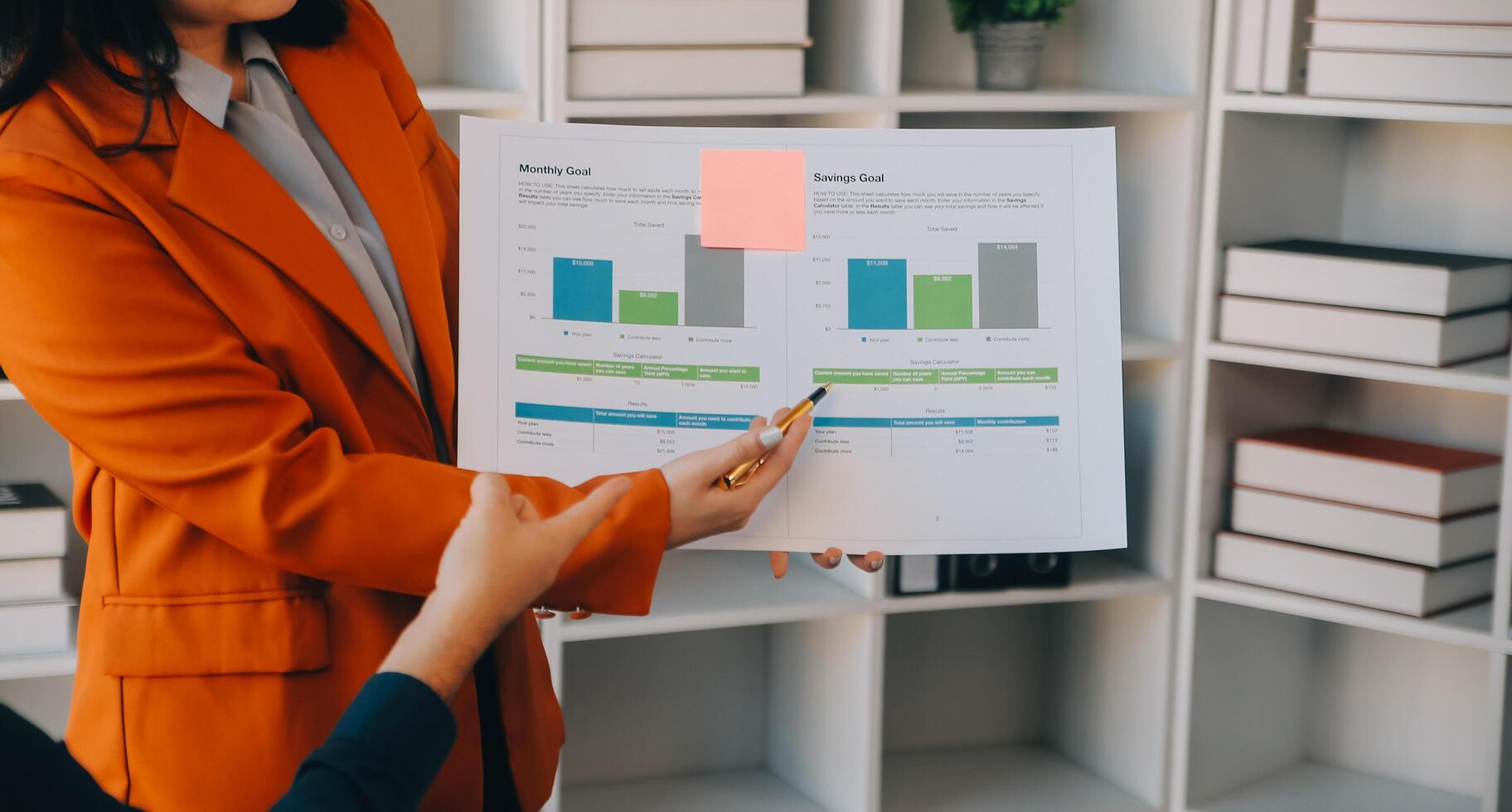 Co working conference, Business team meeting present, investor colleagues discussing new plan financial graph data on office table with laptop and digital tablet, Finance, accounting, investment. photo