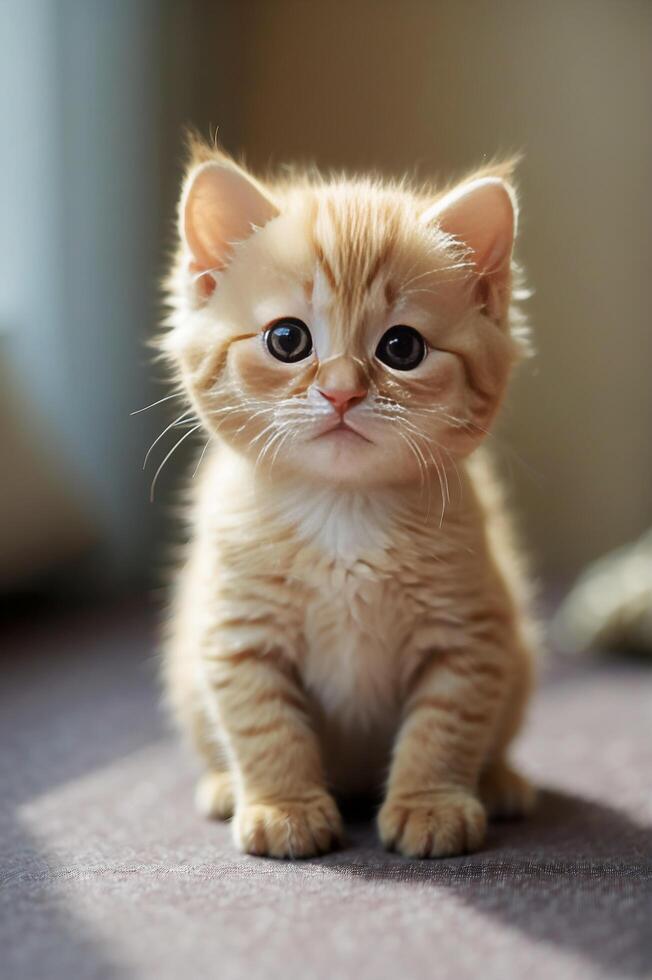 retrato de un persa gato foto