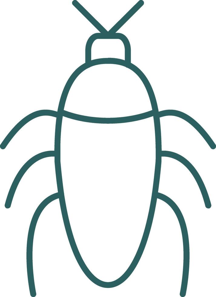 Insect Line Gradient Icon vector