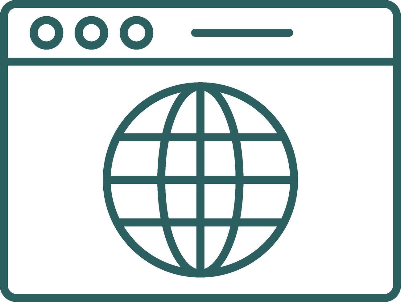 Web Line Gradient Icon vector