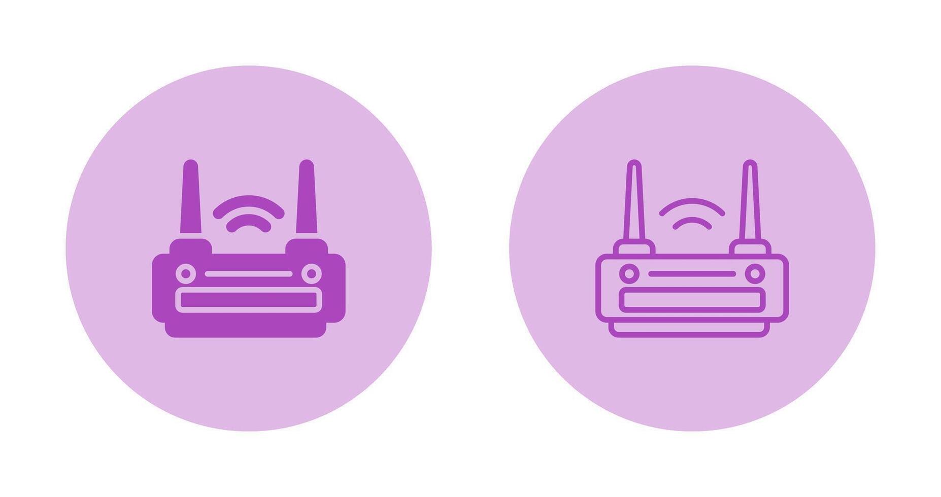 Router Vector Icon