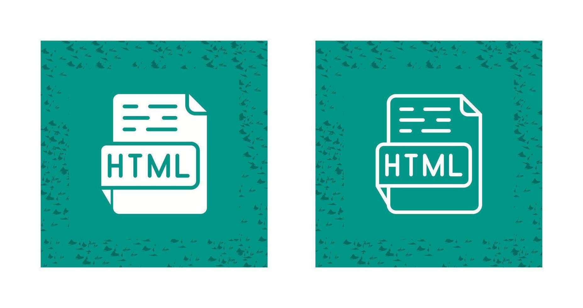 HTML Vector Icon