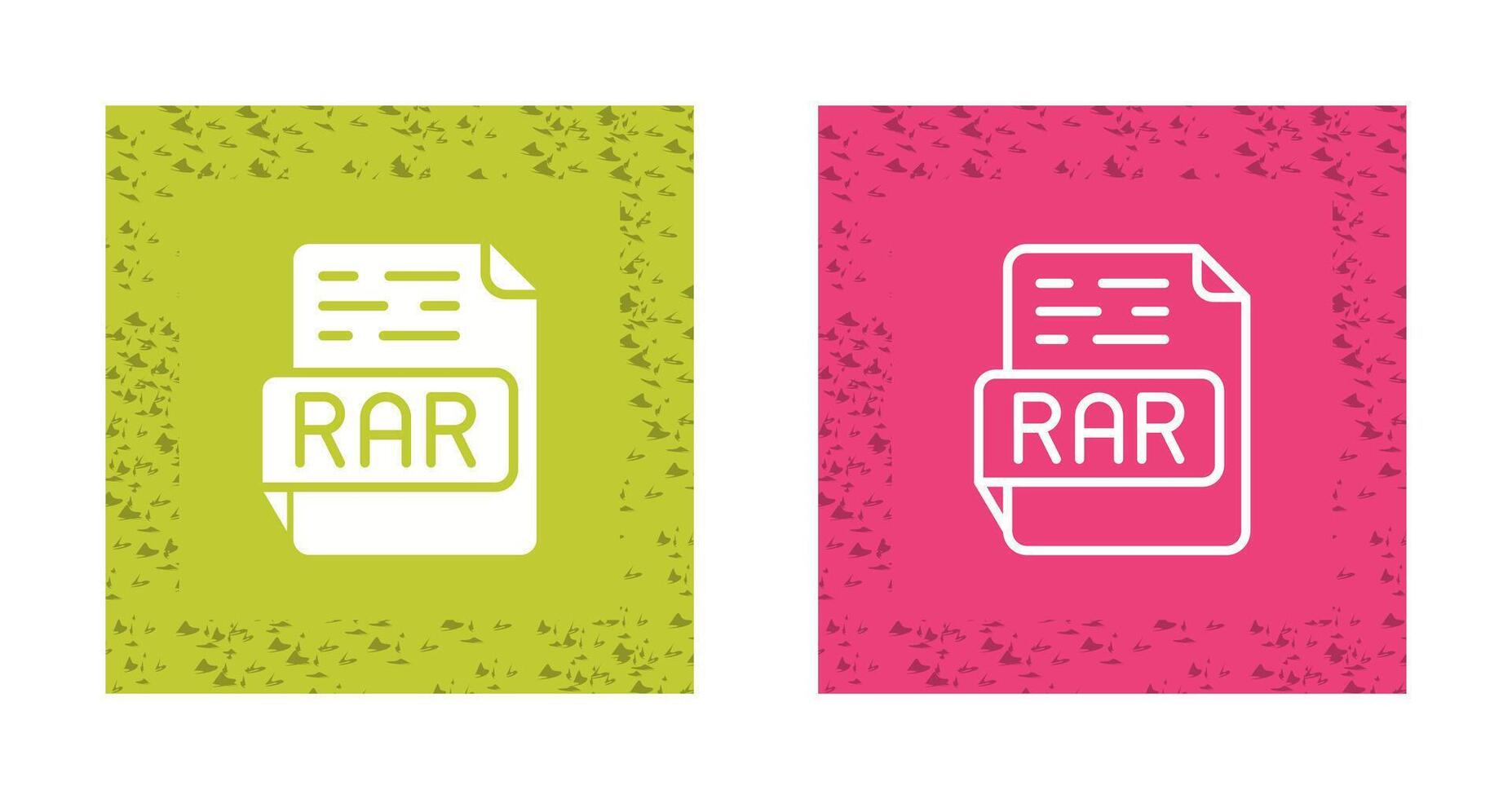 RAR Vector Icon