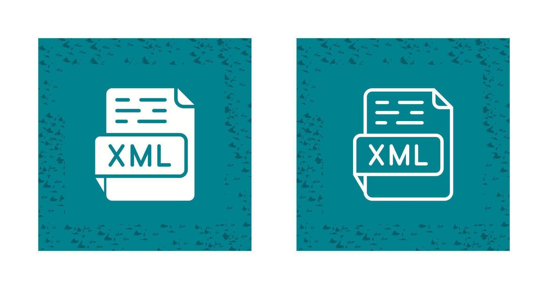 XML Vector Icon