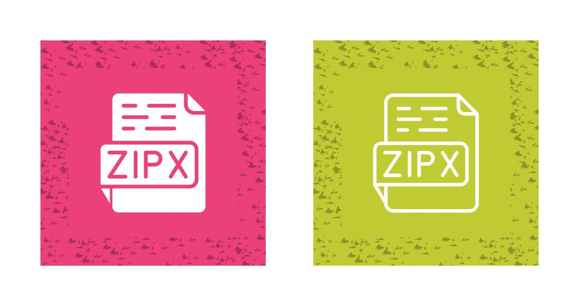 ZIPX Vector Icon