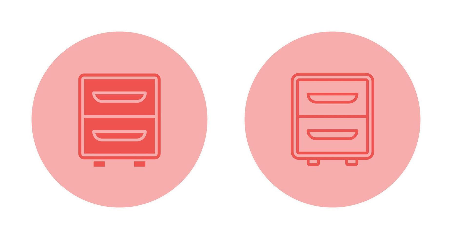 File Cabinet Vector Icon