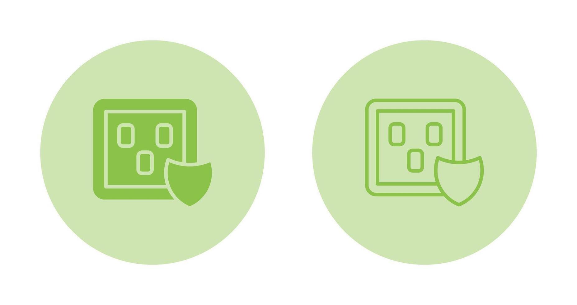 Surge Protector Vector Icon