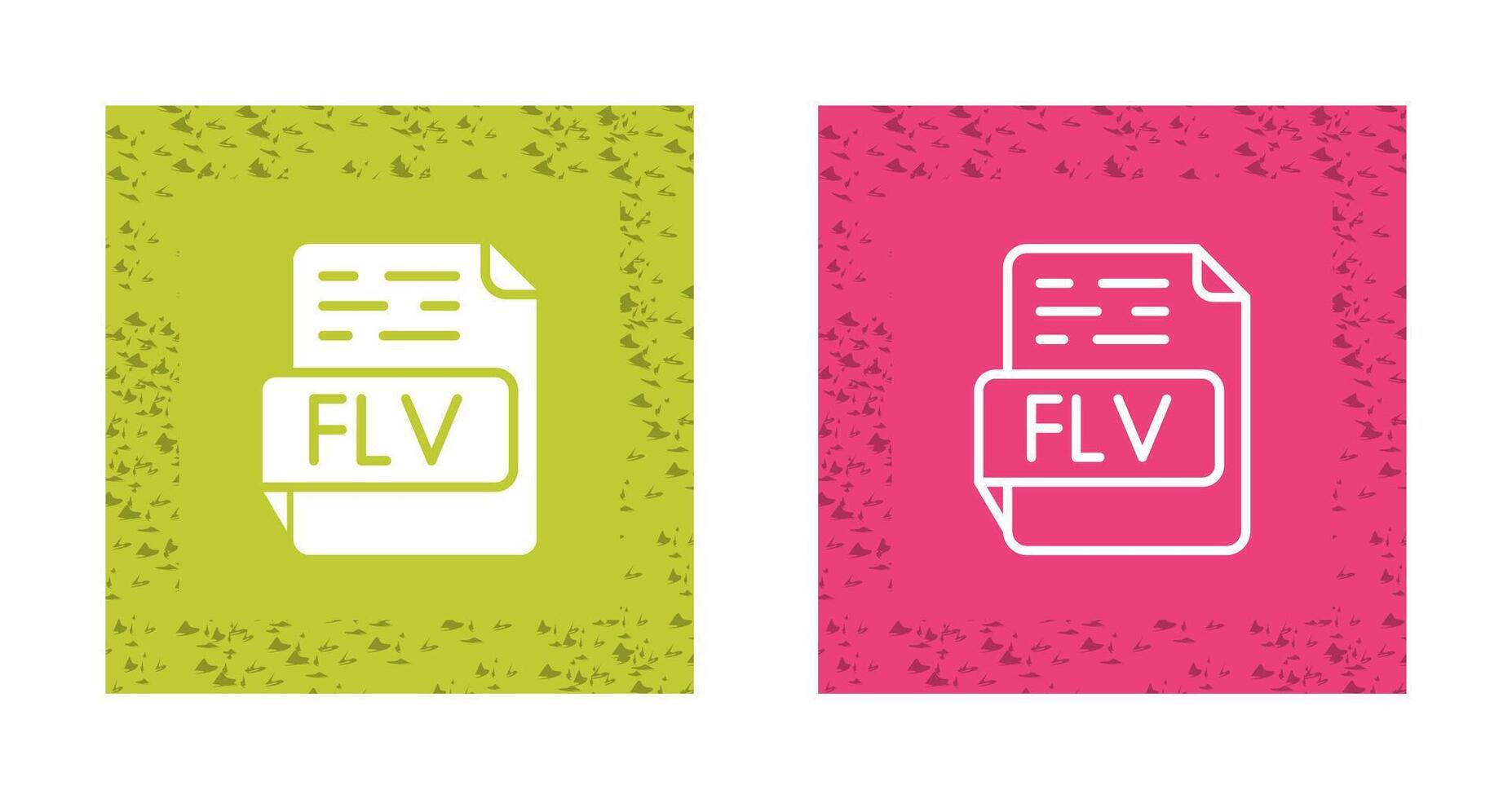 FLV Vector Icon