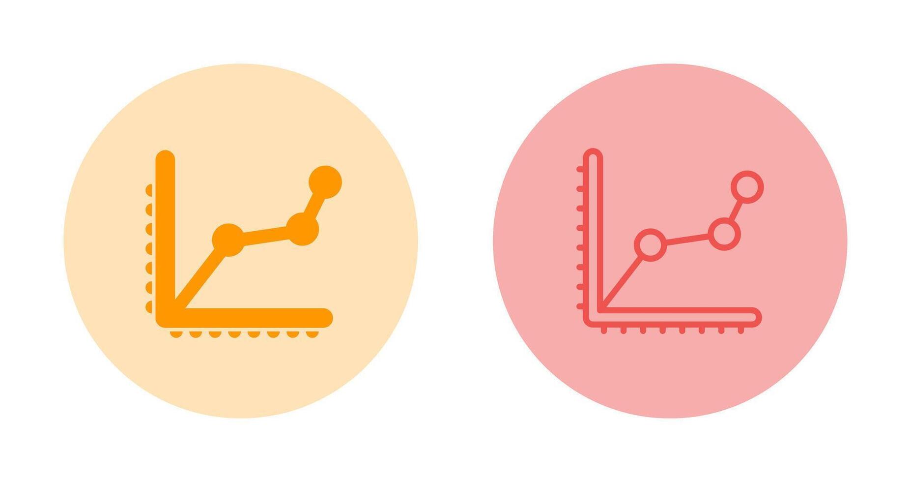 Line Chart Vector Icon