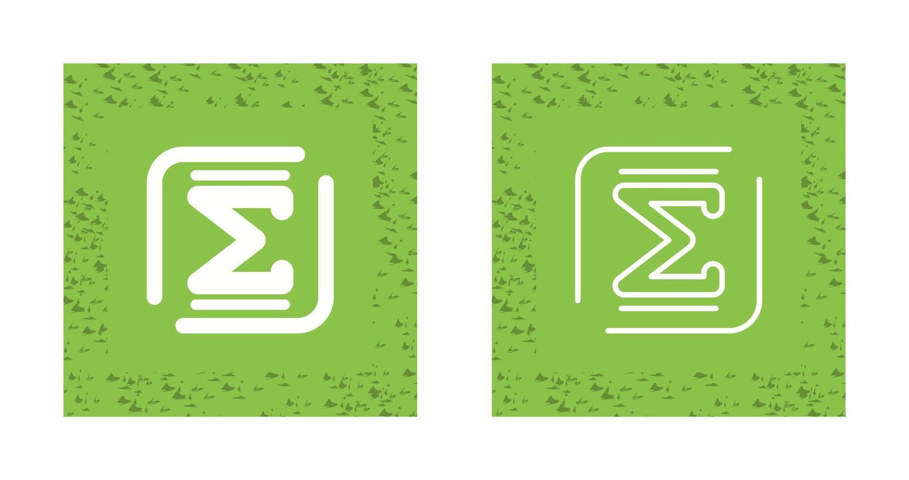 Summation Vector Icon 39015823 Vector Art at Vecteezy